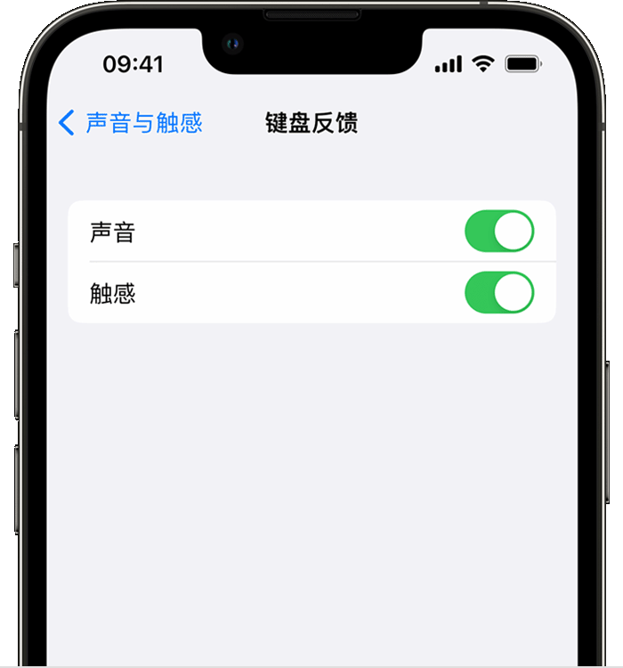 长子苹果14维修店分享如何在 iPhone 14 机型中使用触感键盘 