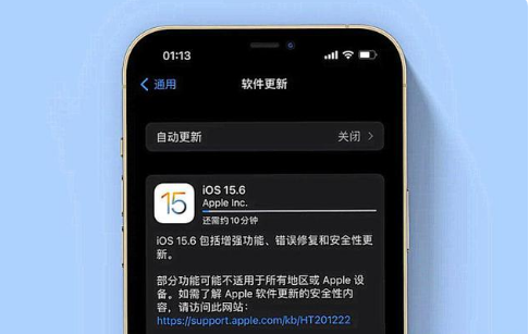 长子苹果手机维修分享iOS 15.6续航怎么样 