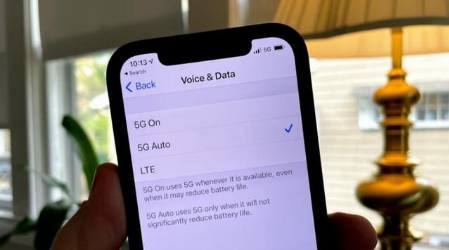 长子苹果手机维修分享iPhone 12如何打开或关闭5G网络 